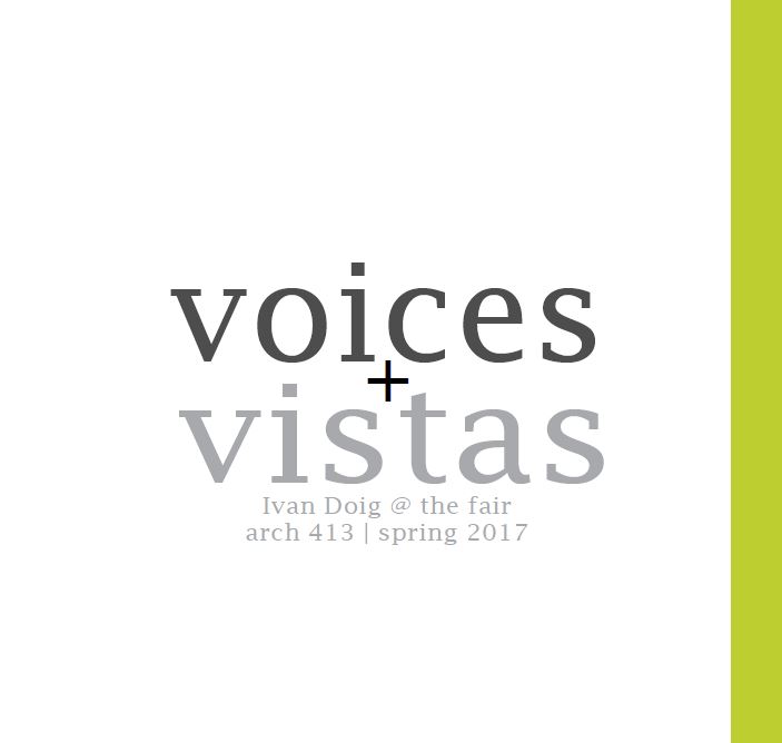 Screenshot of homepage of booklet created by Architecture Studens